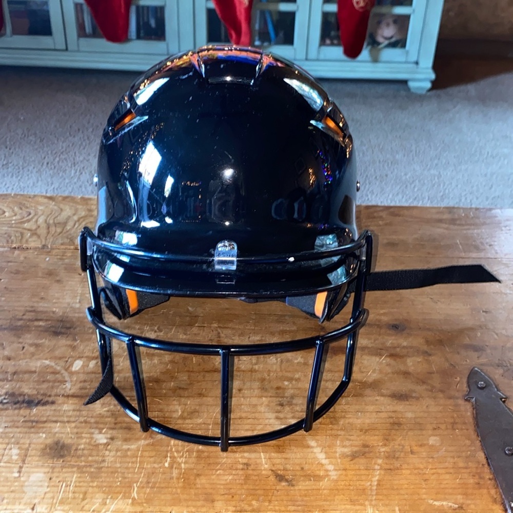 SCHUTT Black & Orange Helmet